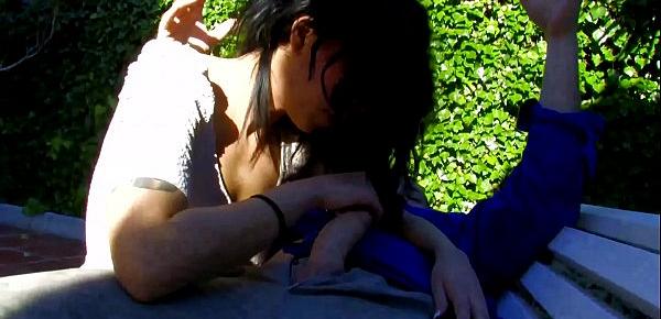  French amateur fucking filmed outdoor Vol. 22